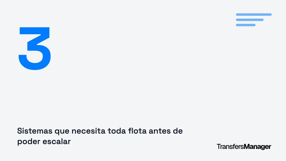 Gestión de flotas VTC: por dónde empezar