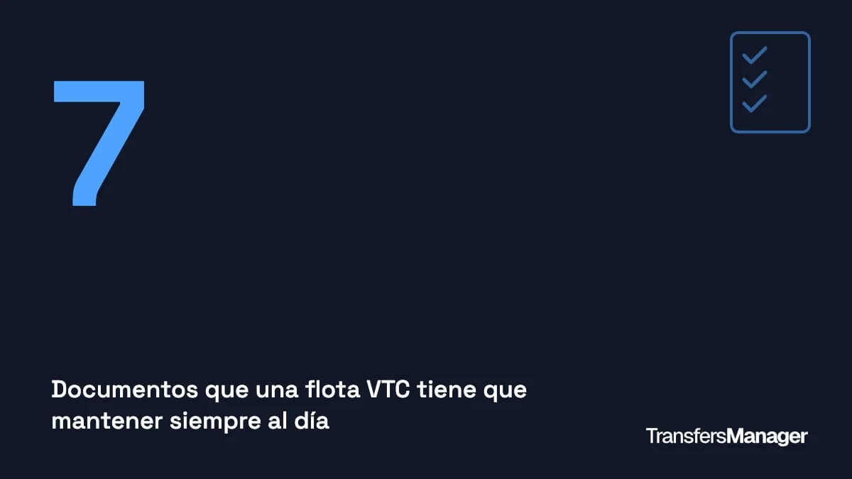 Licencia VTC en España: qué exige la ley y qué registros hay que conservar